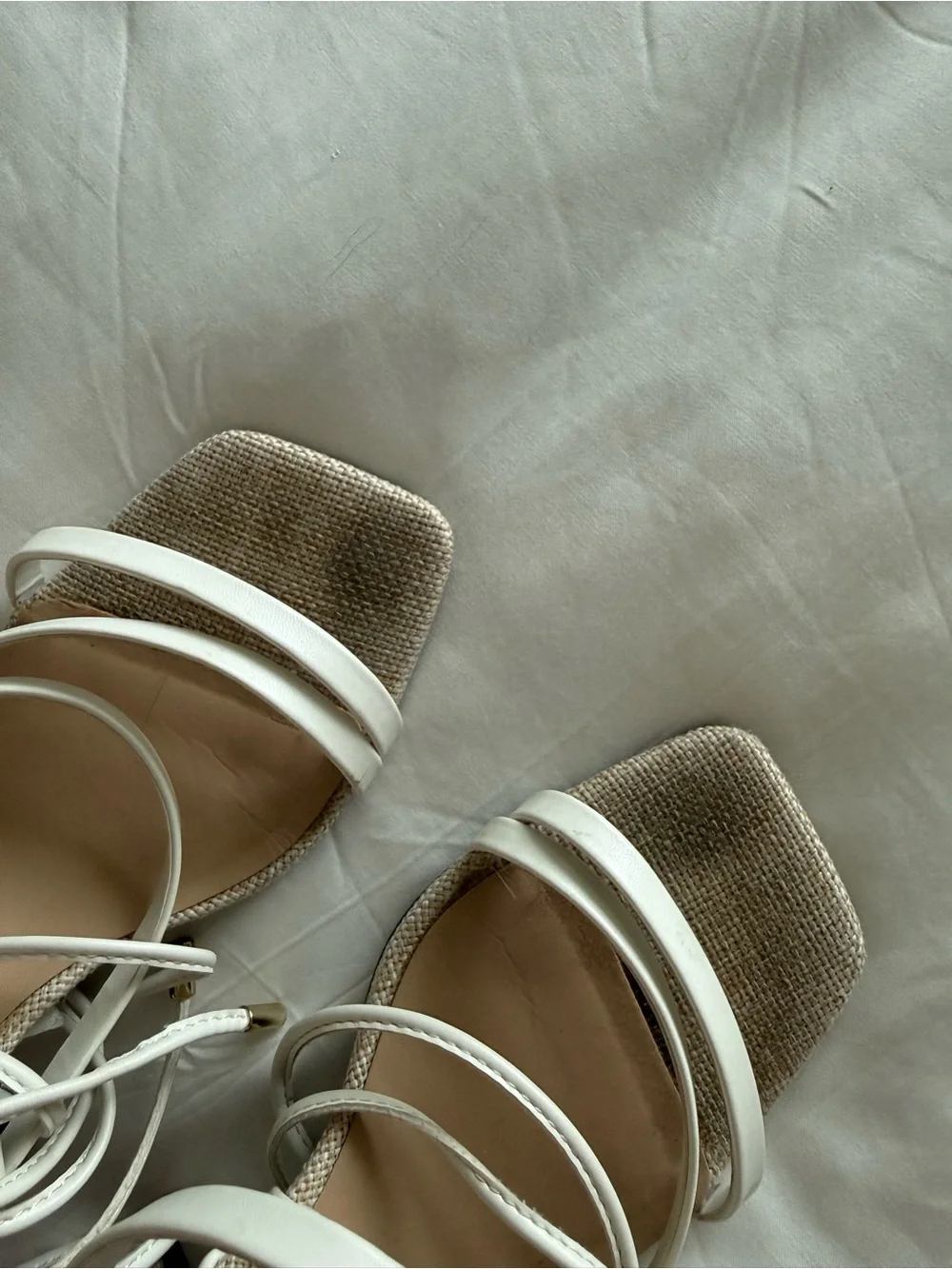 UNISA Strappy Square-Toe Sandals